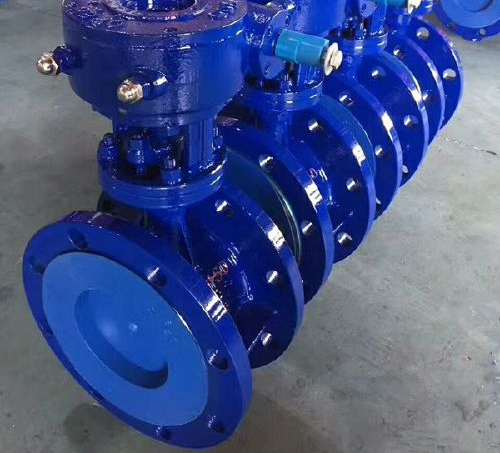 渦輪蝸桿三偏心蝶閥 渦輪蝸桿三偏心蝶閥